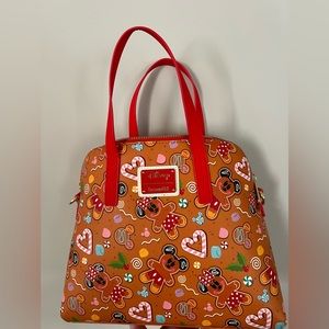 EUC Gingerbread Disney Loungefly Purse